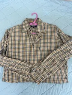 BURBERRY BLACK LABEL チェック柄長袖シャツ サイズ2