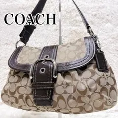 COACH Wanshoruda Shoulder SOHO Y2K BRAUN