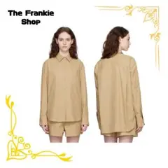 THE FRANKIE SHOPカーキ Lui シャツ