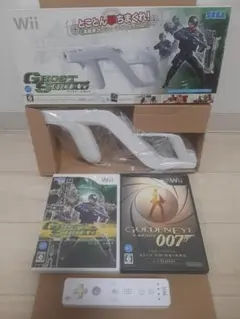 ゴースト スカッド Wiiザッパー同梱版・ゴールデンアイ 007・Wiiリモコン