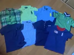 POLO ポロシャツとTシャツ　セット　8枚