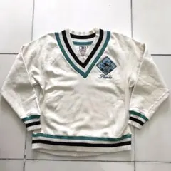 90s USA製 NHL NUTMEG サンノゼ・シャークス スウェット M