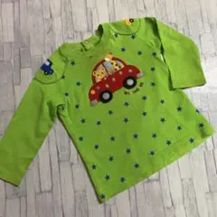 ミキハウス　ロンT 80サイズ　車