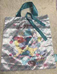 ハンギョドン サテン巾着バッグ サンリオ ガチャ