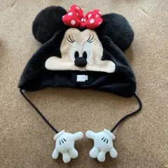 ミニーマウス デザイン 帽子 フリーサイズ