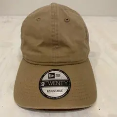 【訳あり】ニューエラ 9TWENTY ベースボールキャップ カーキ ベージュ