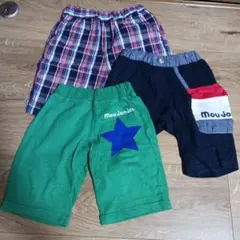 moujonjon 無印 ハーフパンツ 3点セット