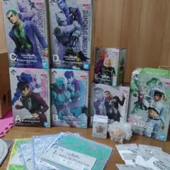 ジョジョの奇妙な冒険一番くじ abcdefラストワン　コンプリートセット+下位賞