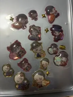【コナン】江戸川コナンと安室透と赤井秀一のうるちゅるポップシールセット
