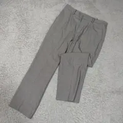 ユニクロ 千鳥格子 パンツ きれいめ 上品 クラシック シンプル 大人 XL