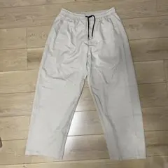 イージーパンツ チノパン ベージュ ドローストリング