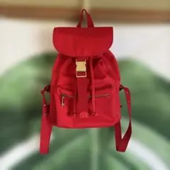 美品‼️即納 ‼️Forever21 鮮やかな赤 リュック バックパック カジュアルのサムネイル