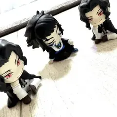 【新品未使用】鬼滅の刃肩ズンFig. 鬼舞辻無惨②＋獪岳①ガチャ 3体セット