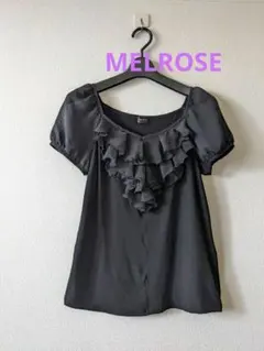 MELROSE ブラックレース　カットソーのサムネイル