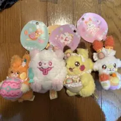 ポケモン イースター2024 マスコット パモ ピカチュウ ペロッパフ ヒバニー