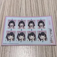 超かぐや姫！　トレーディング証明写真風ステッカー　駒沢乃依