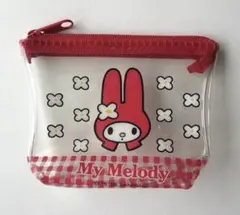 レア 平成レトロ】マイメロディ クリアポーチ サンリオ My Melody