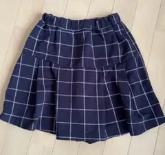 branshes チェック柄ハーフパンツ140