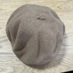 ブラウン ベレー帽 57.5cm