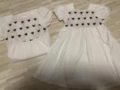 美品♡ブランシェスハート柄ワンピース