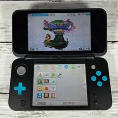 任天堂 New 2DS LL ブラック/ブルー