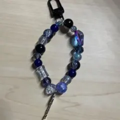 ハンドメイド ビーズチャーム ストラップ お値下げしました⭕️
