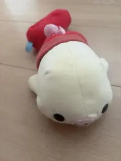 激レア☆　まめゴマ　クリスマスver. ぬいぐるみ　ピンクまめゴマ 激レア☆ まめゴマ クリスマスver. ぬいぐるみ ピンクまめゴマ - メルカリ