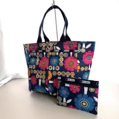 レスポートサック×ピンクハウス 巾着バケットバッグ 完売品 LeSportsac 