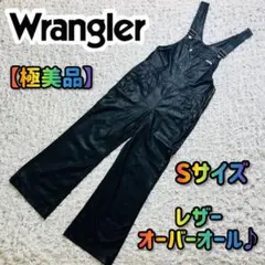 Wrangler ラングラー フェイクレザーオーバーオール WI1393フレアS