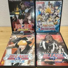 【動作確認済】PS2 BLEACH放たれし野望　他4本セット　説明書付き