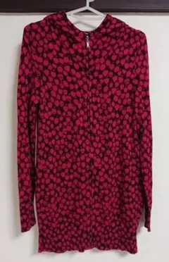 Hysteric Glamour スカルハートプリント パーカー
