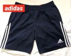 adidas ネイビー ハーフパンツ CLIMALITE ショートパンツ　L