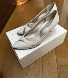 銀座かねまつ GINZA Kanematsu パンプス レザー ポインテッドトゥ