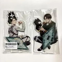 進撃の巨人 サンリオ アクリルスタンド エレン リヴァイ 2種セット 進撃の巨人 サンリオ アクリルスタンド エレン リヴァイ 2種セット