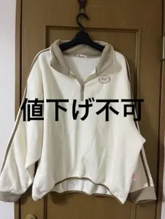 クラシカルエルフ JaVaコラボ ストライプ 長袖 刺繍 パーカー L