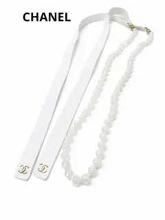 CHANEL リボンベルトパール ココマーク 22年製 サイズSのサムネイル