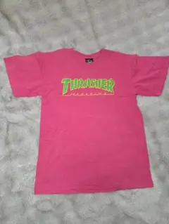 THRASHER MAGAZINE Tシャツ ピンク M