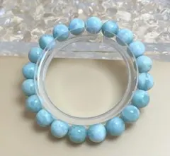 【高級一点物‼️】ドミニカ産ラリマー 金運・愛運の限定ブレス