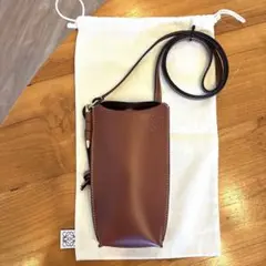 【LOEWE】ゲートポケット　ショルダーバッグ　ブラウンのサムネイル