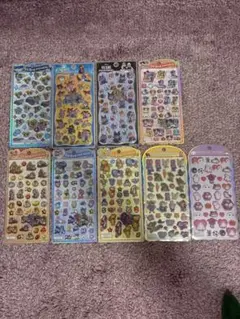 n*!様 うるちゅる　プチドロ　シール　9枚セット