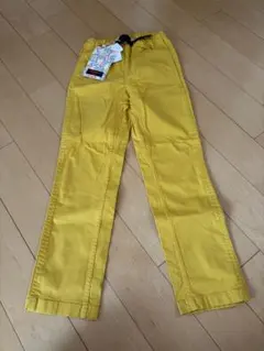 新品グラミチ ストレッチパンツ イエロー