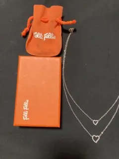 【値引き交渉可】Folli Follie ハート型ネックレス