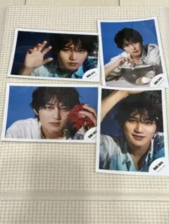 橋本涼 HiHi Jets B&ZAI 公式写真4枚セット