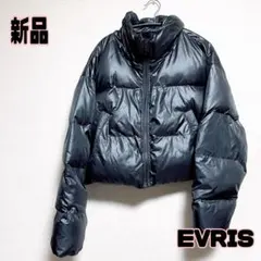新品未使用　EVRIS エヴリス　アウター　ジャケット　ブルゾン　黒