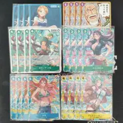 ワンピースカードゲーム 交流会 プロモ ゾロ ナミ ロビン ボニー 各4枚