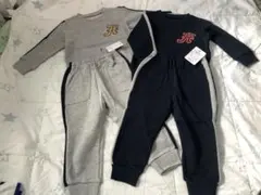 さやさや様　新品　スウェット　セットアップ　90 2セット　双子