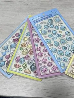 ボンボンドロップシール 4枚まとめ売り しずくちゃん