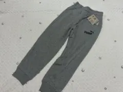 プーマ　PUMA スウェット　パンツ　ズボン　キッズ　120 裏毛　グレー