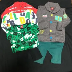 【ベビードール】トレーナー＆ジャケット　まとめ売り　130