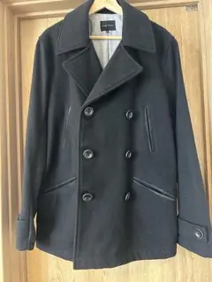 wings+horns ピーコート ブラック